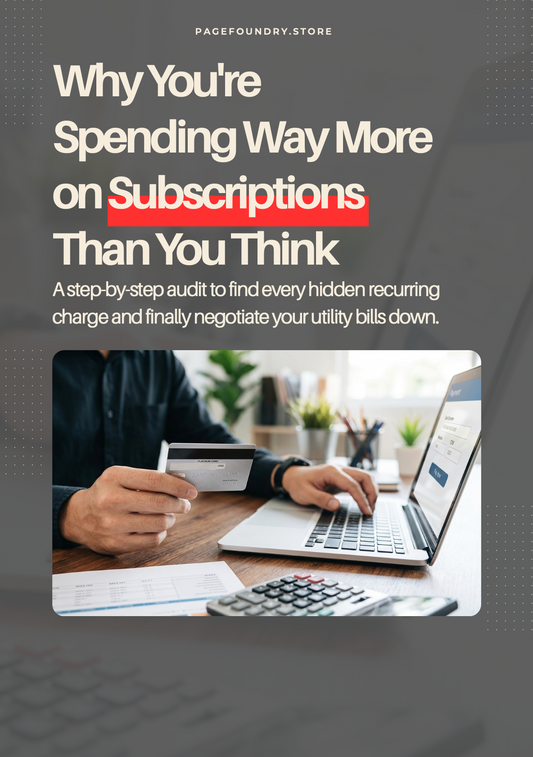 Why You're Spending Way More on Subscriptions Than You Think