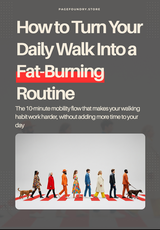 How to Turn Your Daily Walk Into a Fat-Burning Routine